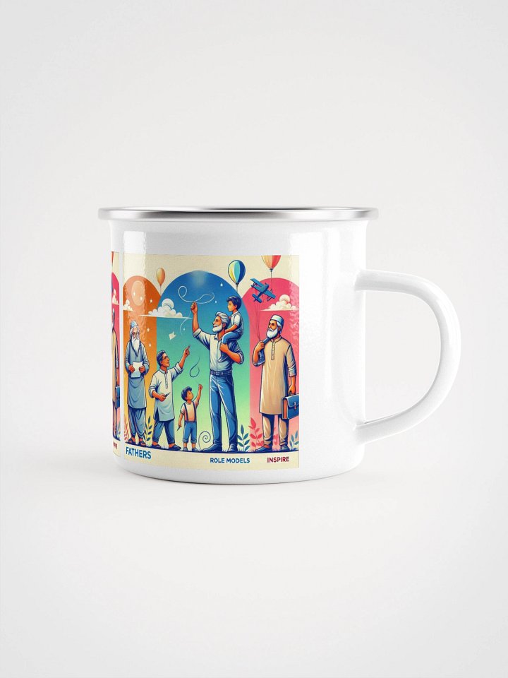 Dad's Adventure Enamel Mug product image (1)