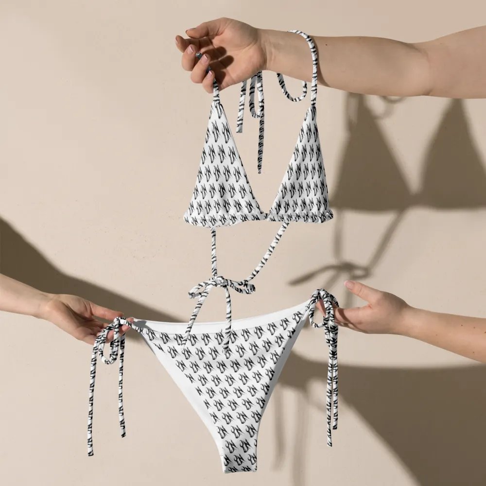 YN Checker Print Bikini Set product image (8)