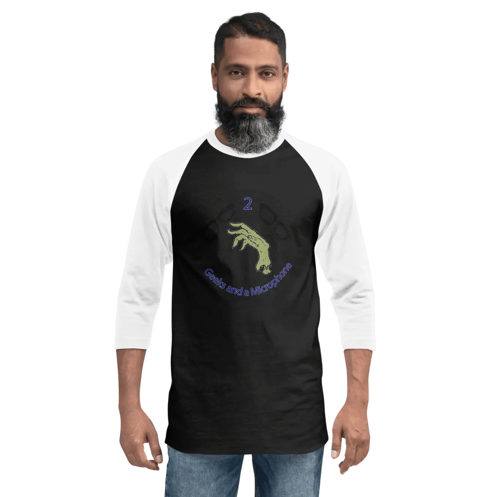 2 Geeks Horror Baseball Tee product image (12)