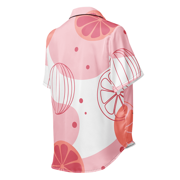 Rosey Grapefruit Dream Women's Pajama Top product image (2)