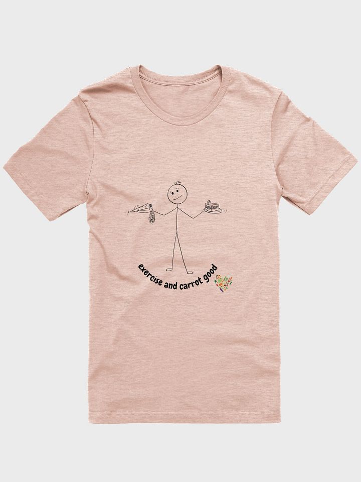 Exercise and Carrot Good Supersoft T-Shirt product image (1)