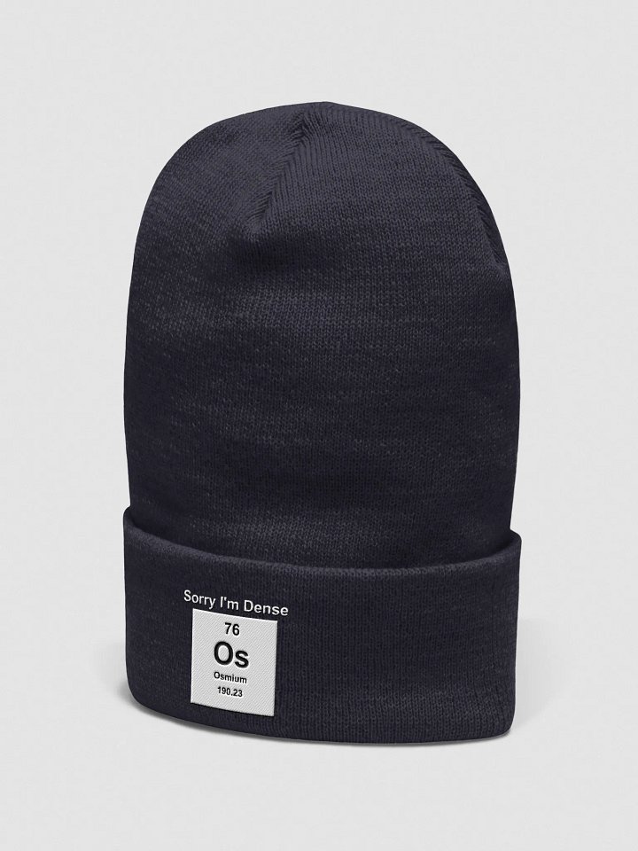 Sorry I'm Dense Beanie product image (2)