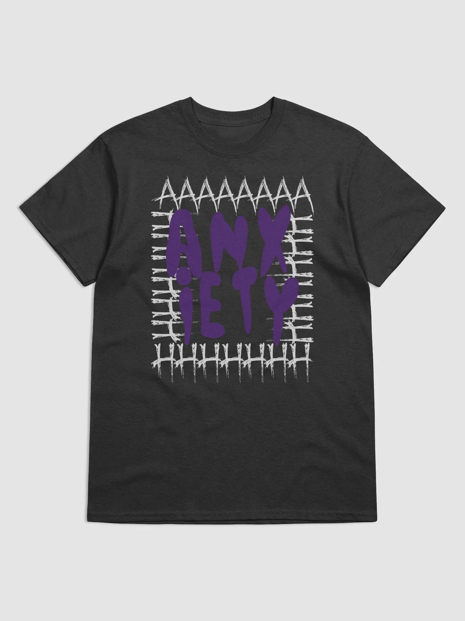 Bak3rstreet Ah Anxiety T-Shirt product image (1)