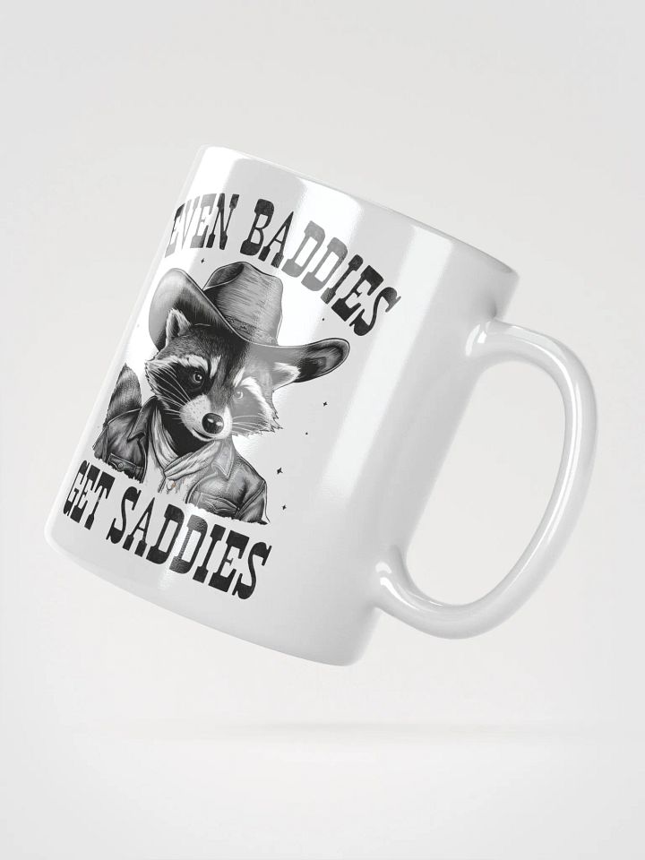 Even Baddies Get Saddies Raccoon Mug product image (5)