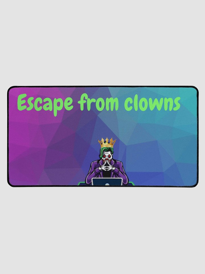 Escape from clowns mousepad product image (2)