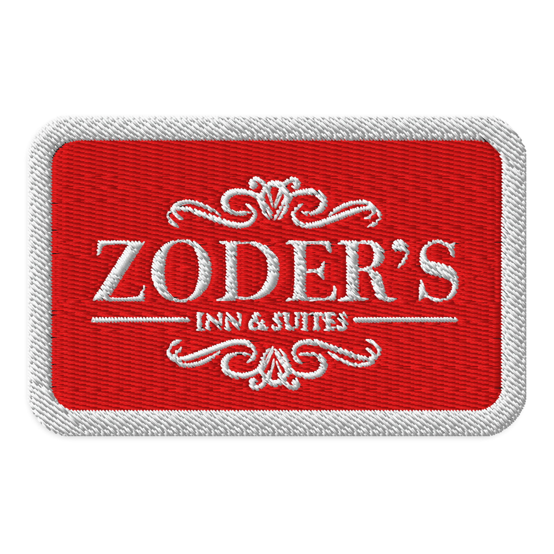Zoder Patch (Red + White) product image (1)