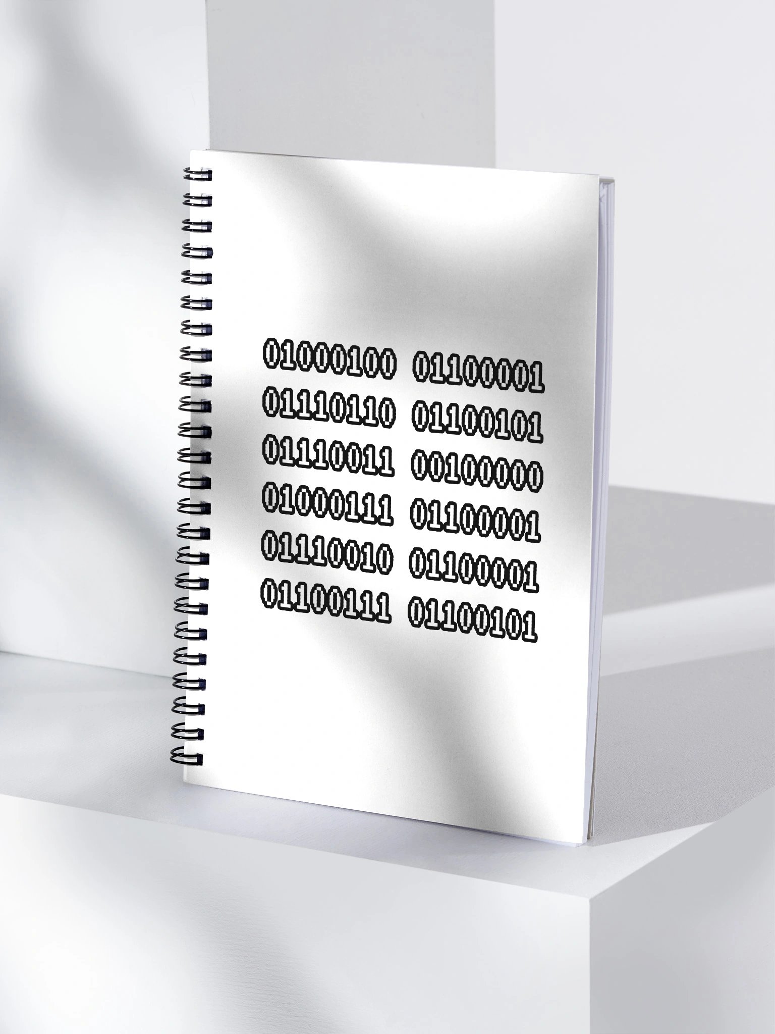 Dave's Garage Binary Spiral Notebook product image (4)