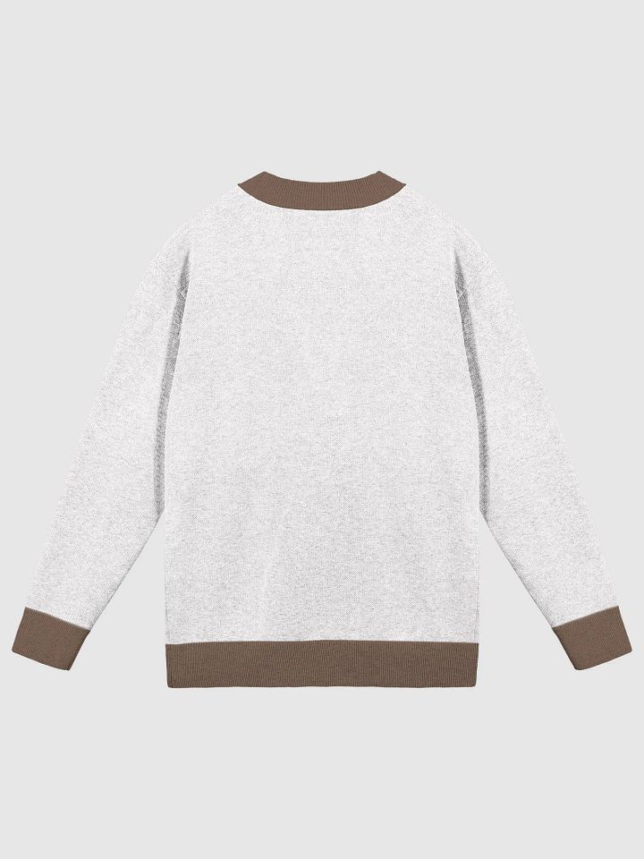 AJ Ladies Cardigan White Coffee product image (9)