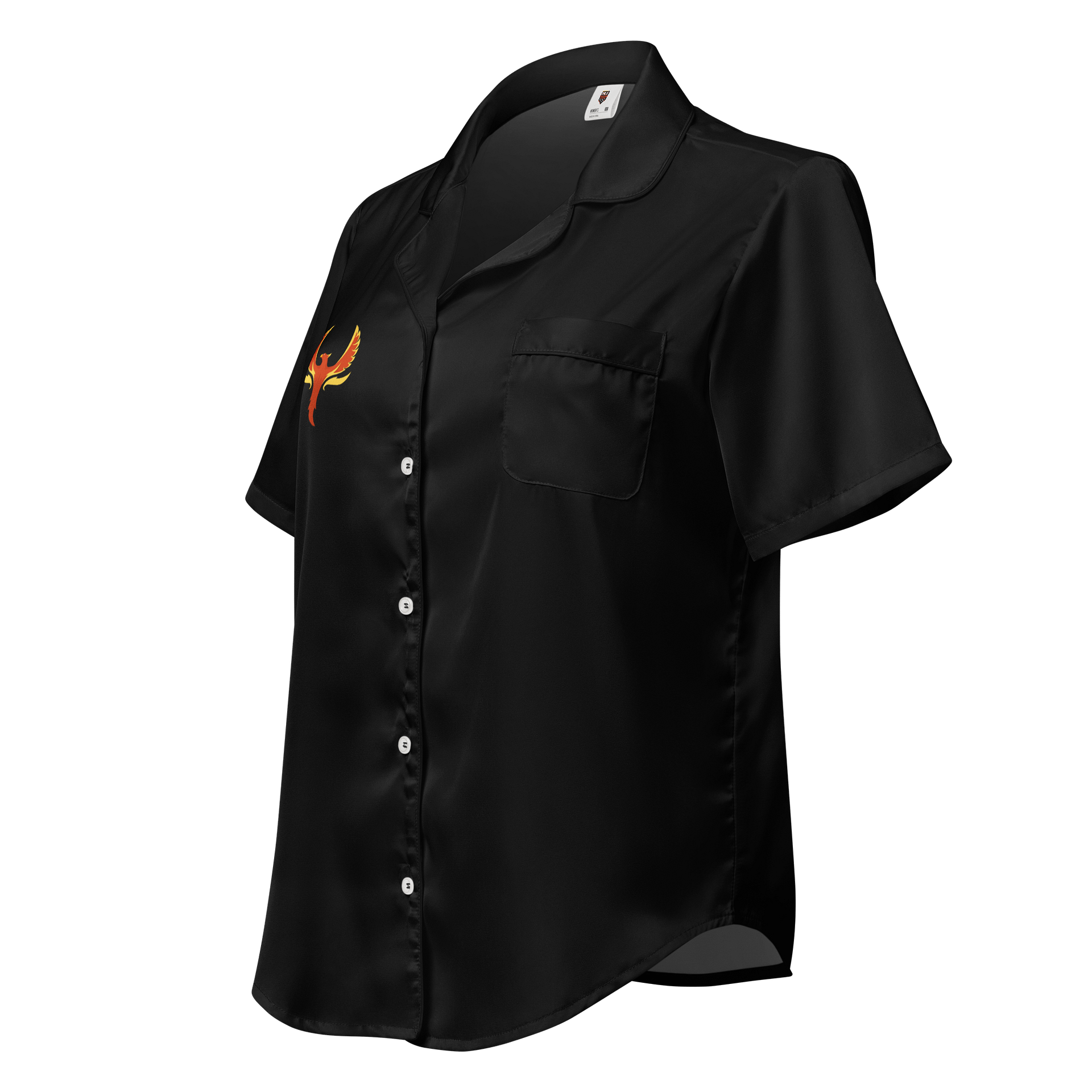 Flames Pajama Shirt product image (1)