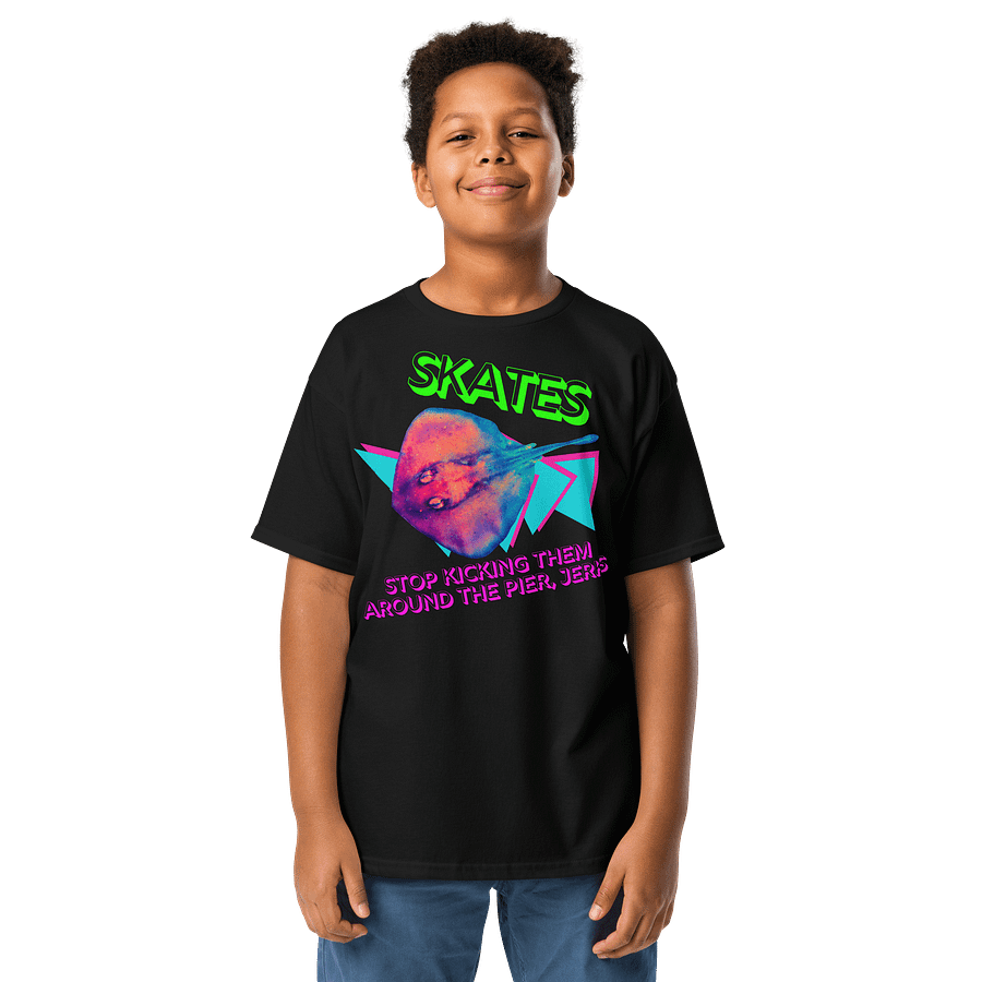 Skates - Funny Fishing Shirt product image (1)