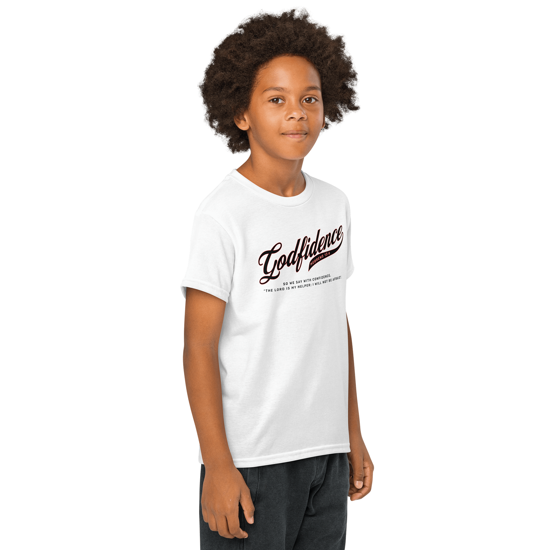 YHWH Kids Tee - "Godfidence" product image (3)