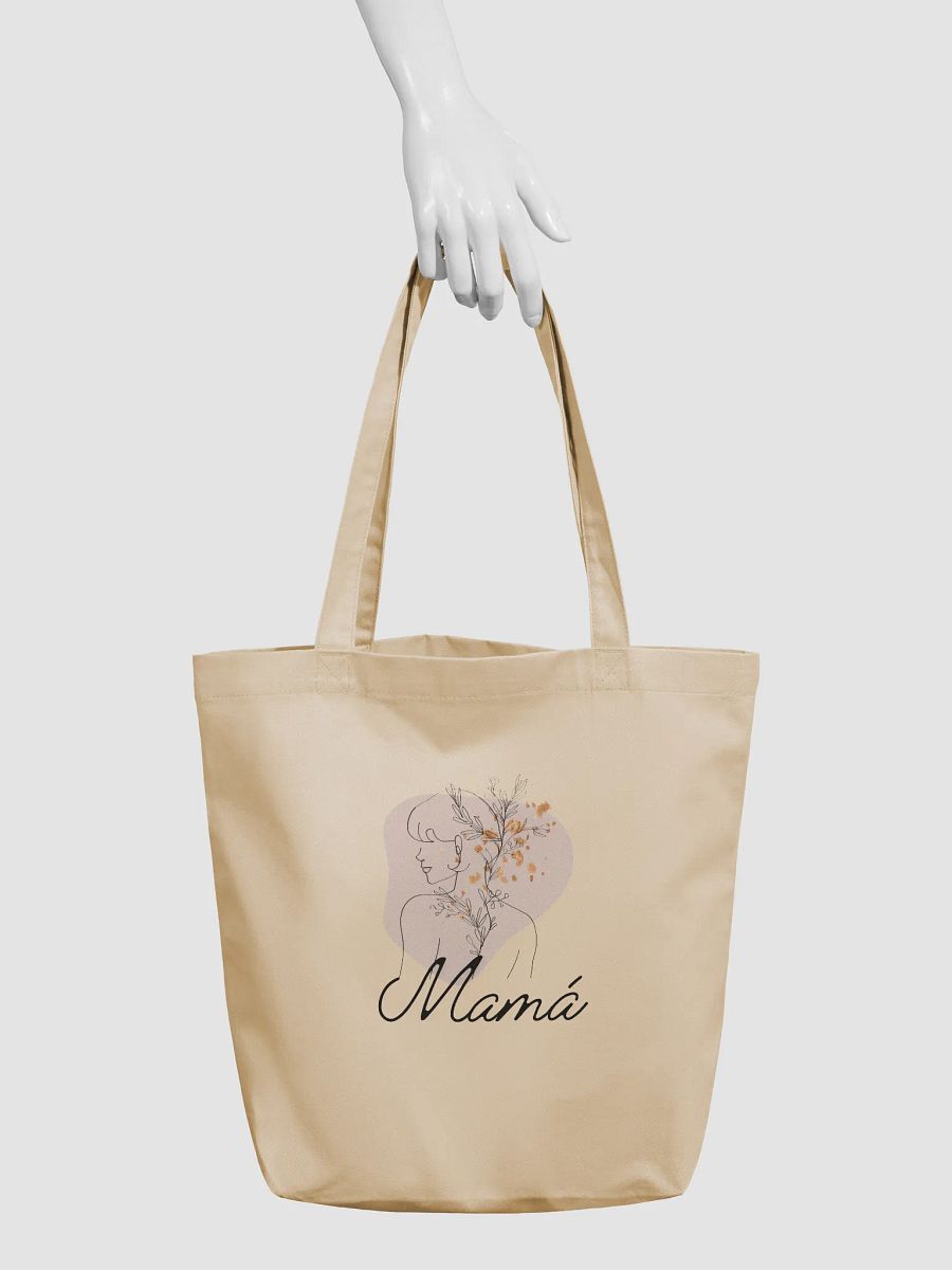 Boho Mother’s Day Mama Design LineArt Tote product image (3)