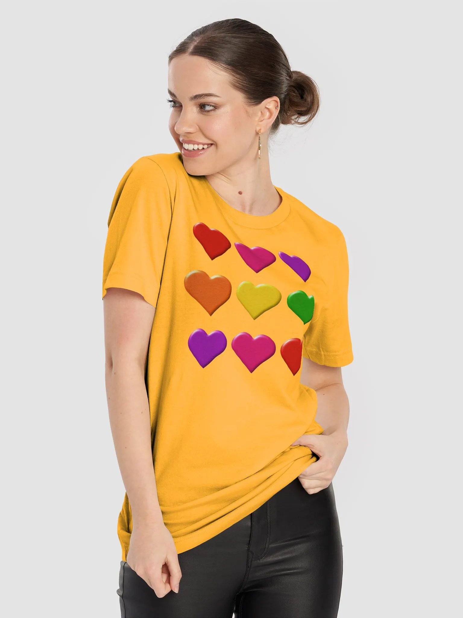 Valentine Hearts Supersoft T-Shirt product image (91)