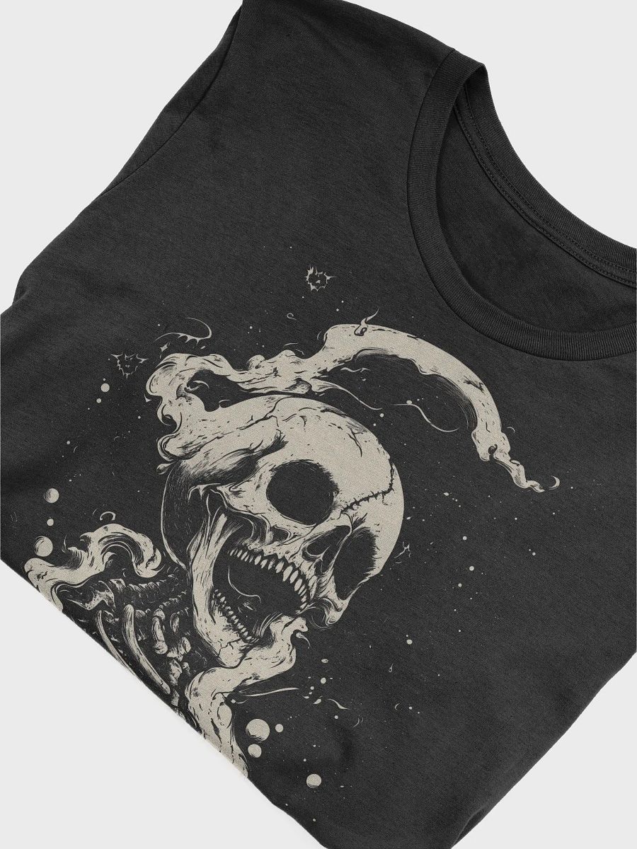 Ghostly Skull and Crescent T-Shirt product image (5)