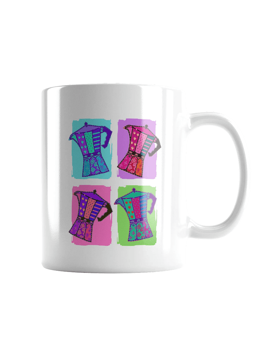 Pop Art Moka Pot Mug product image (1)
