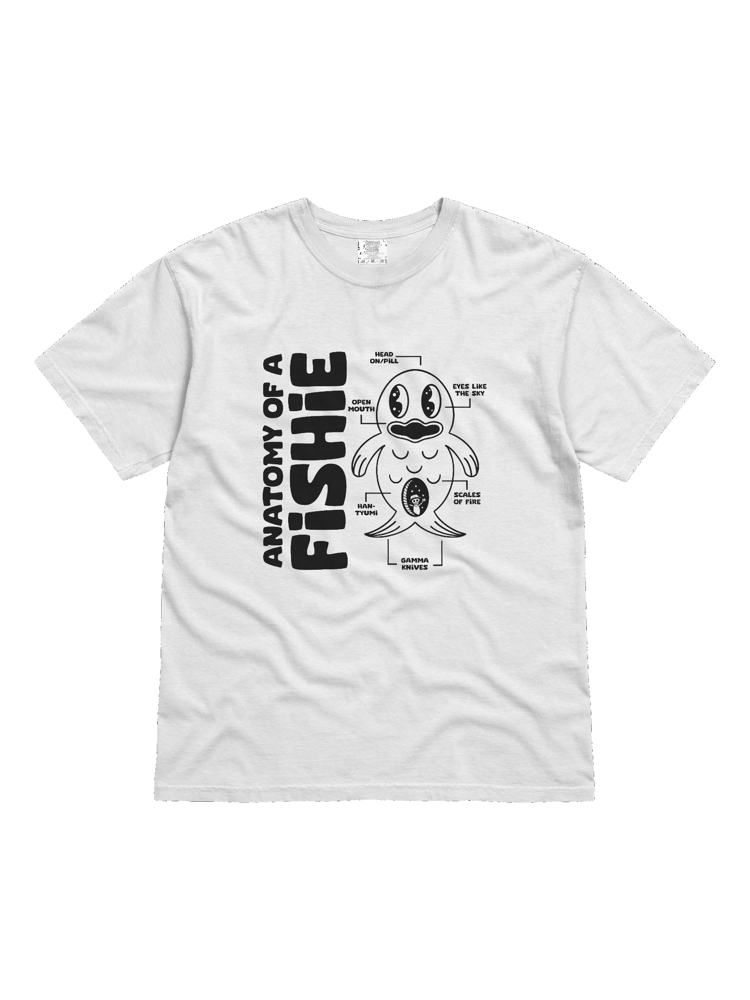 ANATOMY OF A FISHIE T-SHIRT product image (2)
