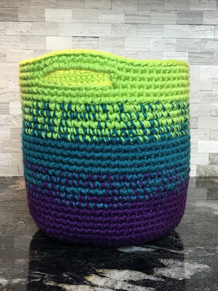 Cutie Utility Crochet Basket Pattern product image (2)