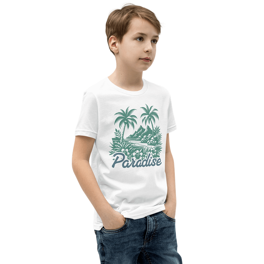 Paradise Youth T-Shirt for Kids | Soft Cotton Tee for Everyday Comfort product image (3)