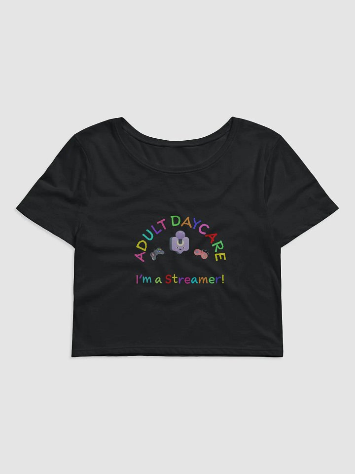 Adult Daycare Women's Crop Tee product image (1)