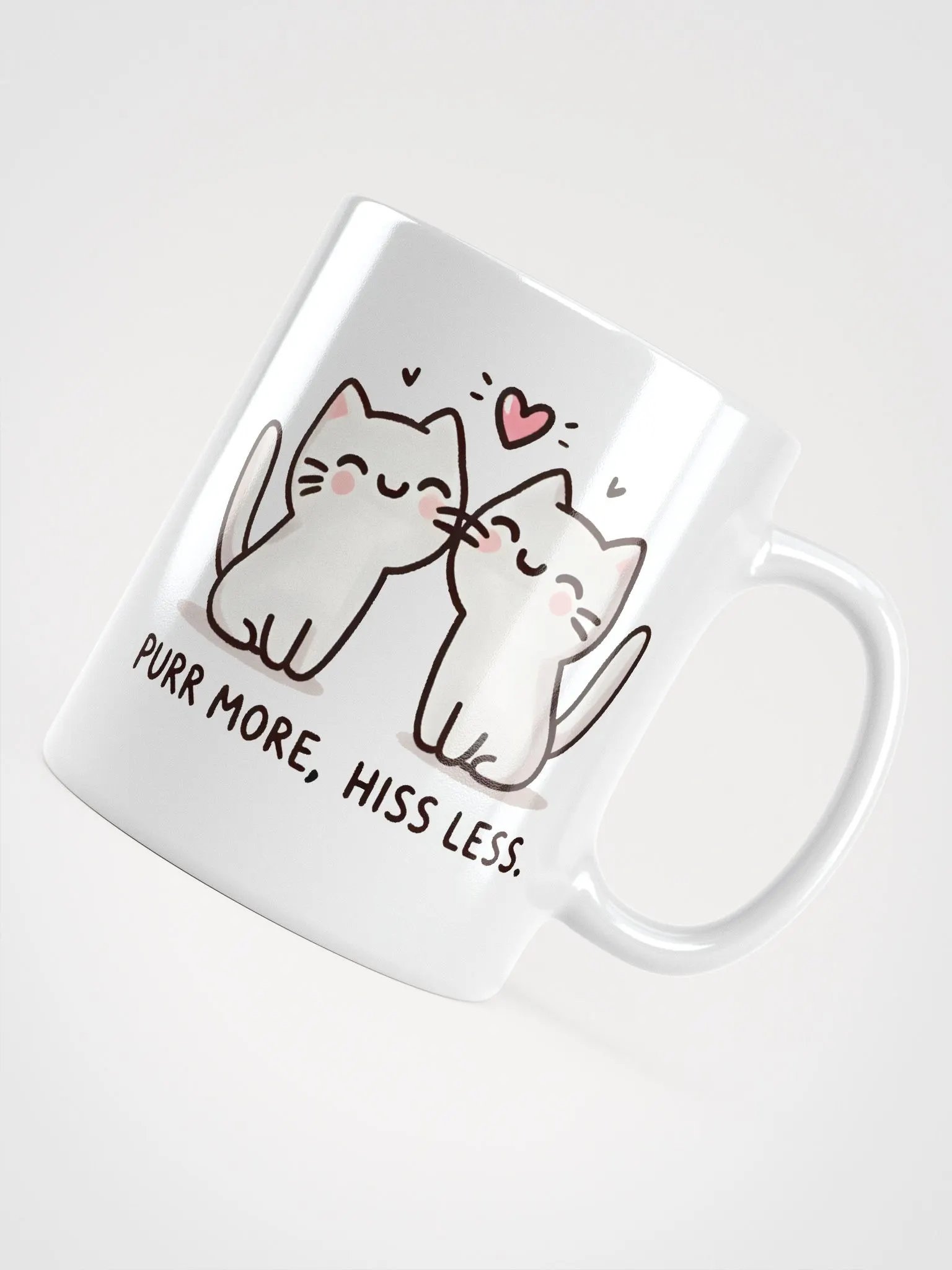 Purr more, Hiss less mug product image (4)