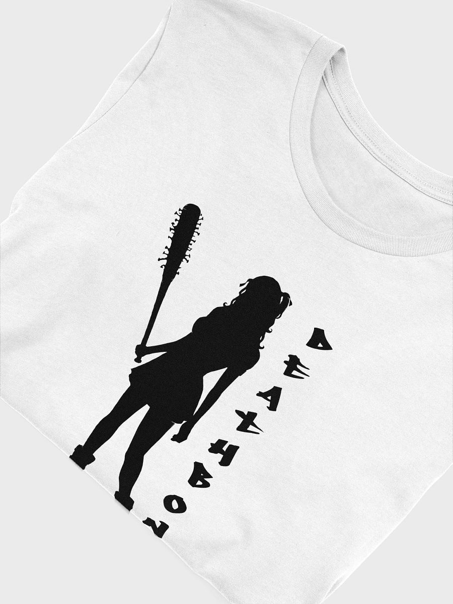 DEATHBONK T-Shirt (black on white) product image (5)