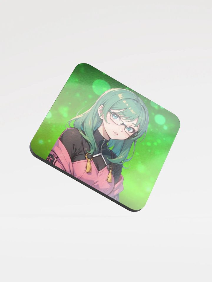 (GREEN WAIFU) K Coaster product image (1)