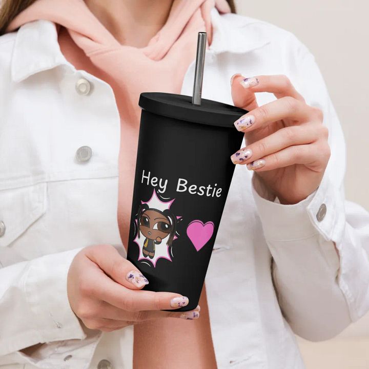 Hey Bestie Insulated Tumbler product image (2)
