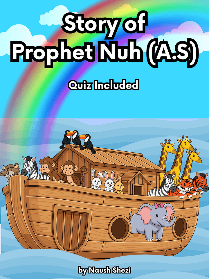 Story of Prophet Nuh (A.S) with Quiz product image (1)