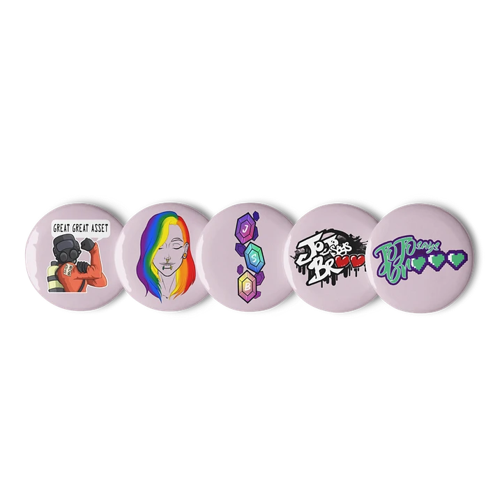5 Button Pins Logos Pack product image (1)