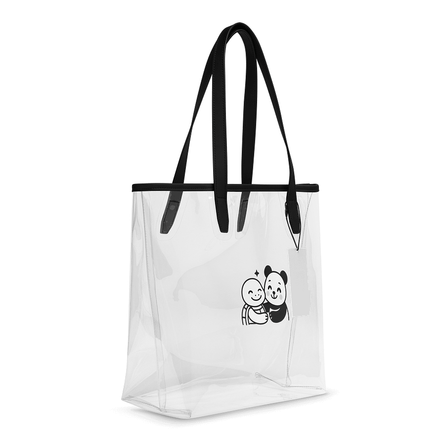 Turtle & Panda Clear Tote product image (6)