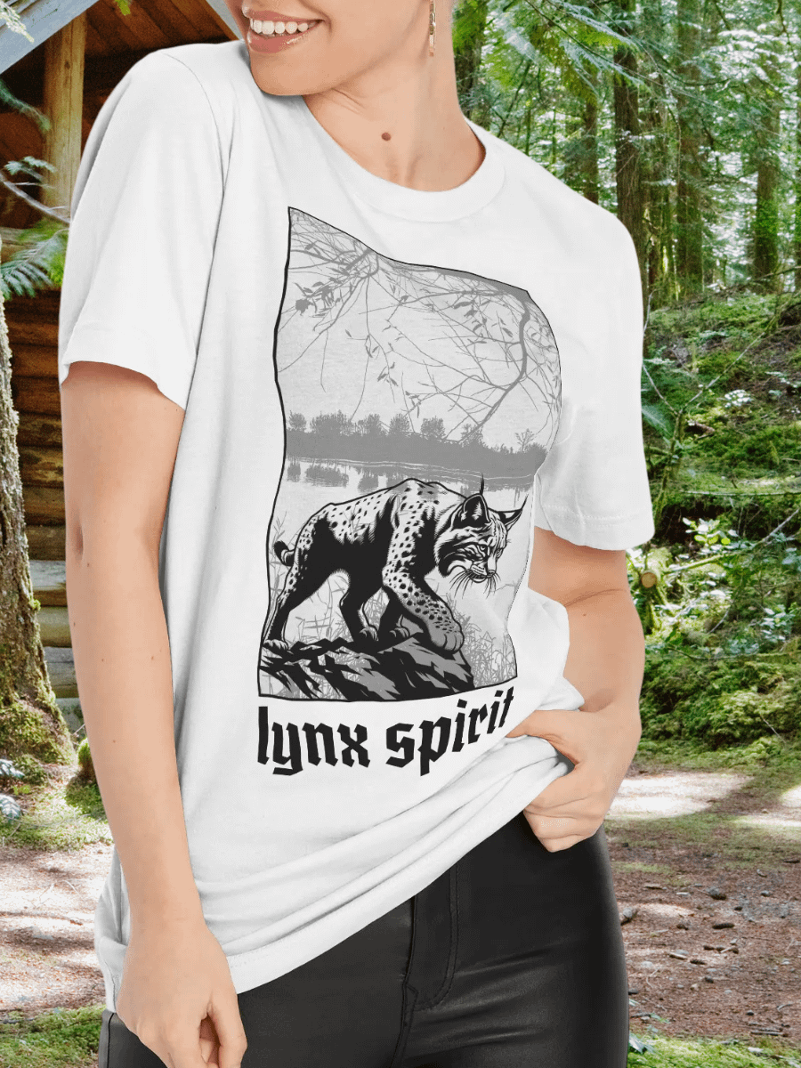 Lynx Spirit Wild Nature T-Shirt product image (3)