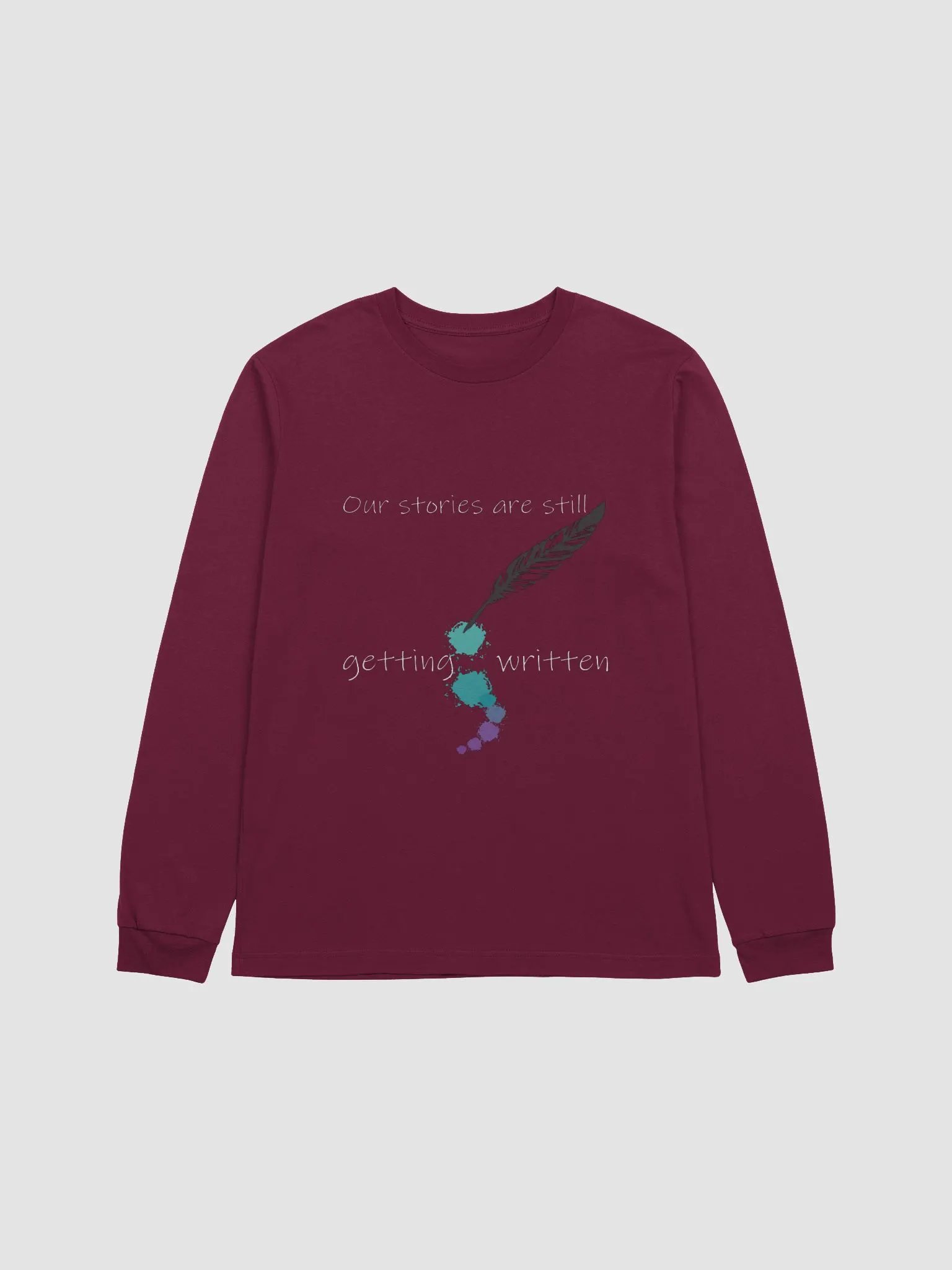 In Memorandum Light Font Long Sleeve product image (8)
