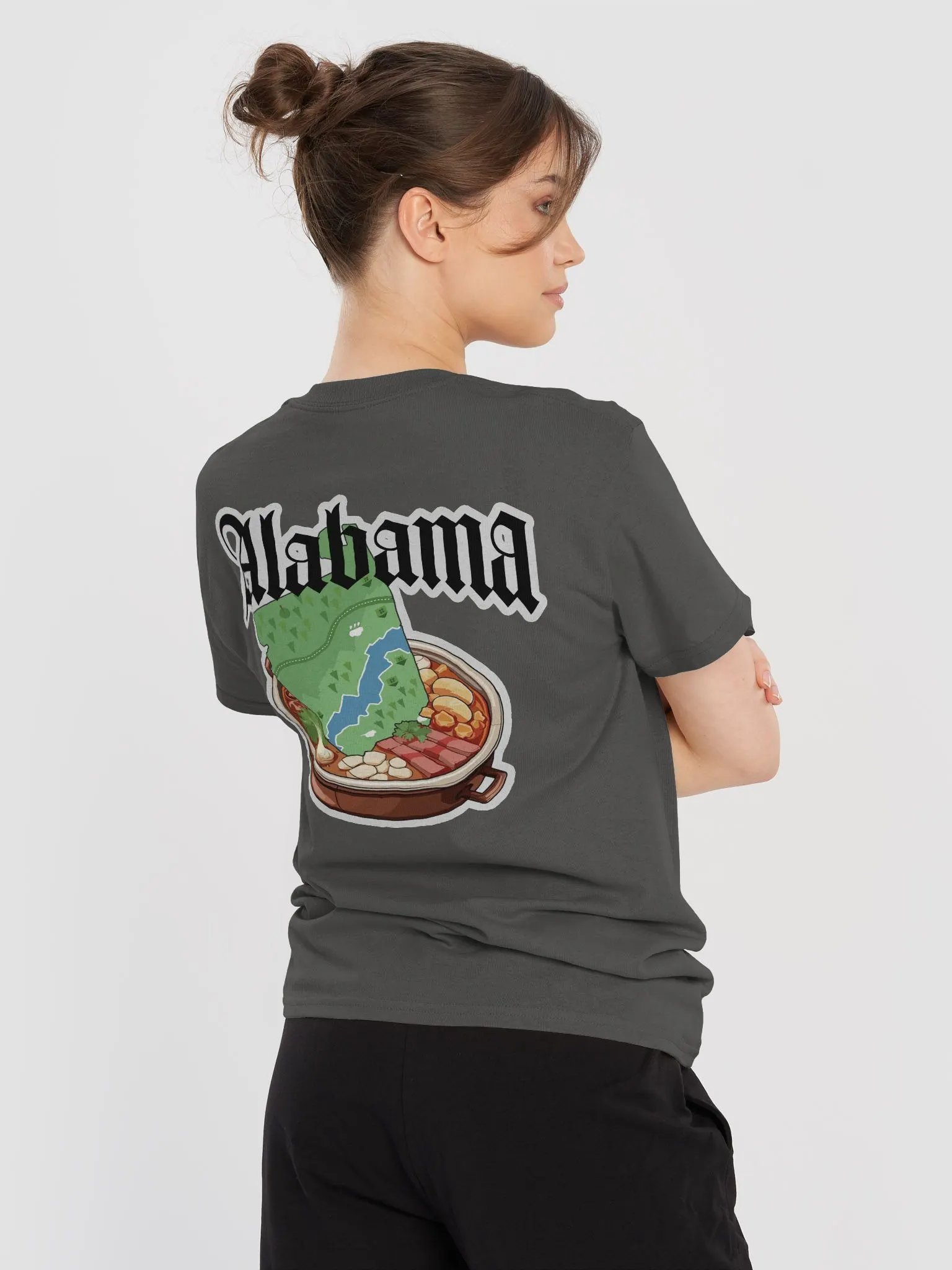 Alabama Hotpot Short Sleeved T Shirt product image (5)