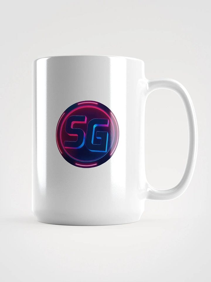 Neon SG Logo White Glossy Mug product image (1)