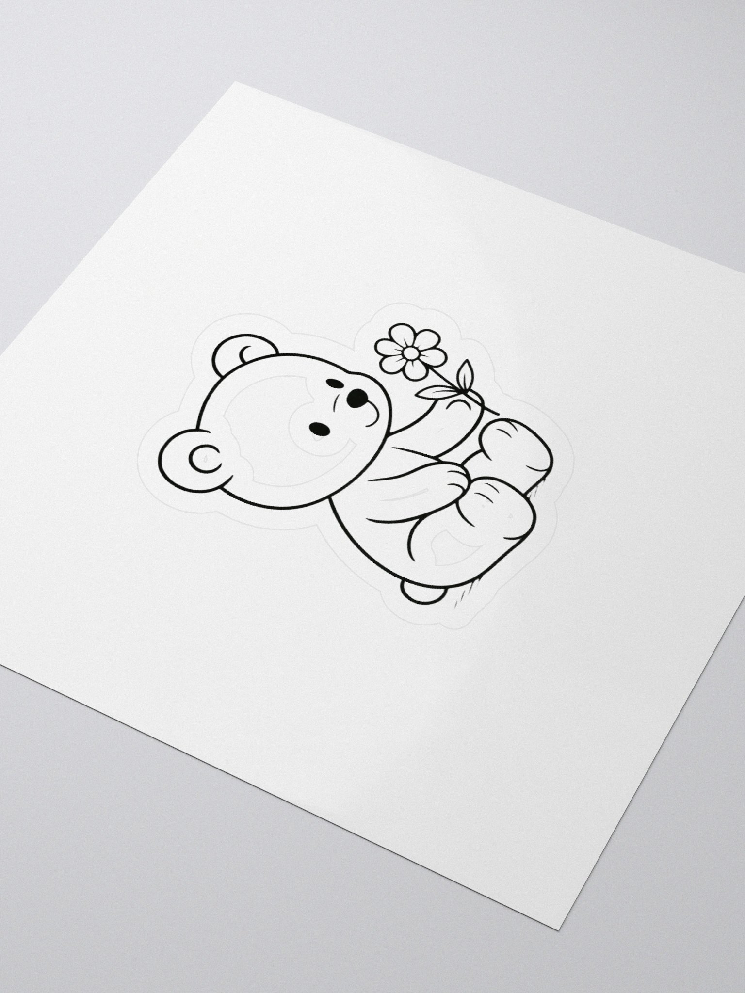 April Blossom Teddy Stickers product image (3)