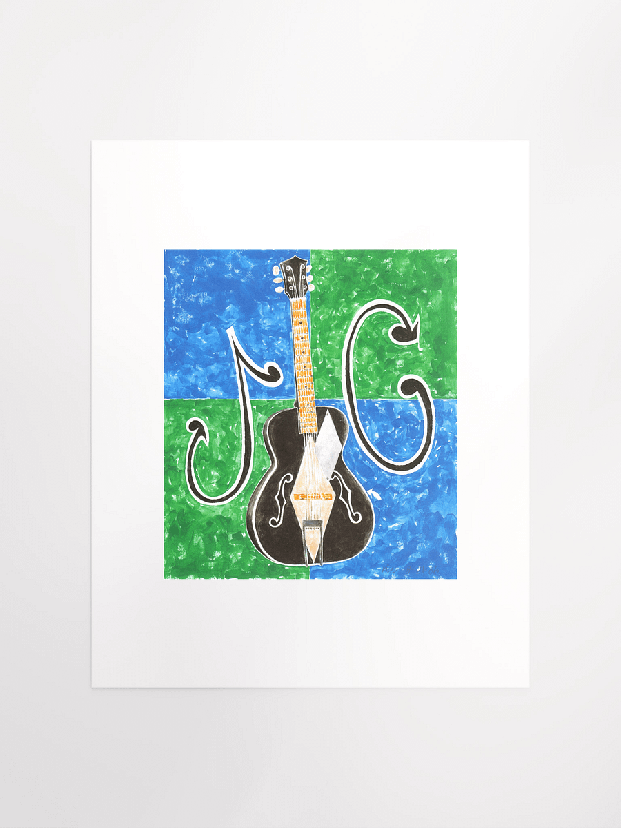 Guitar for Jonny & Cassie print product image (2)