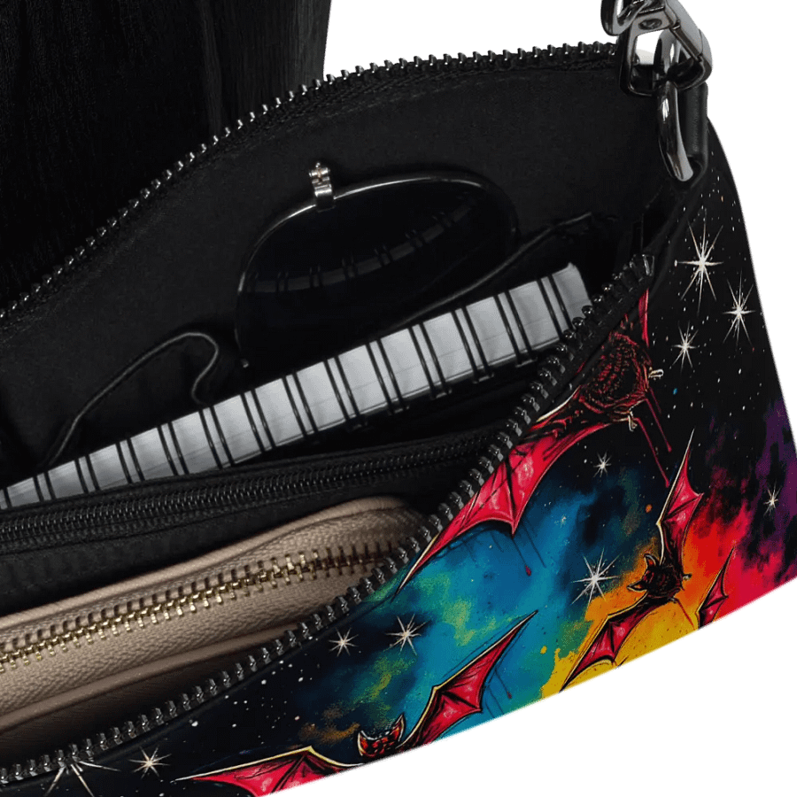 Night City Bats Crossbody Bag product image (6)