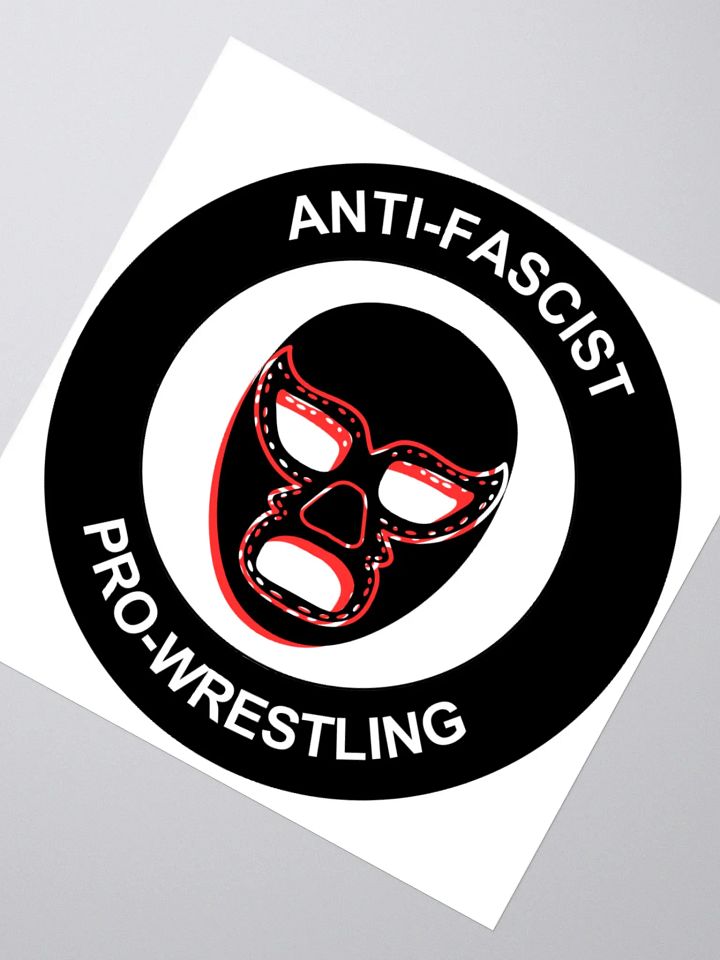 Anti-Fascist Pro-Wrestling - Lucha Sticker product image (6)