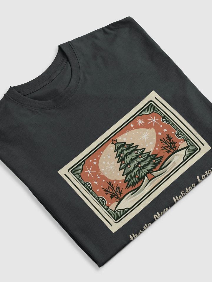 Christmas Men's T-shit | hustle now, holiday later product image (2)