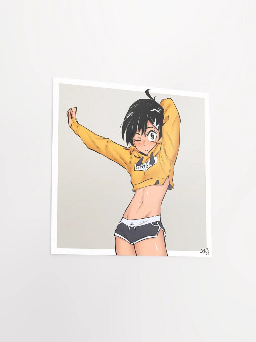 Amber "Comfy Hoodie" Poster product image (3)