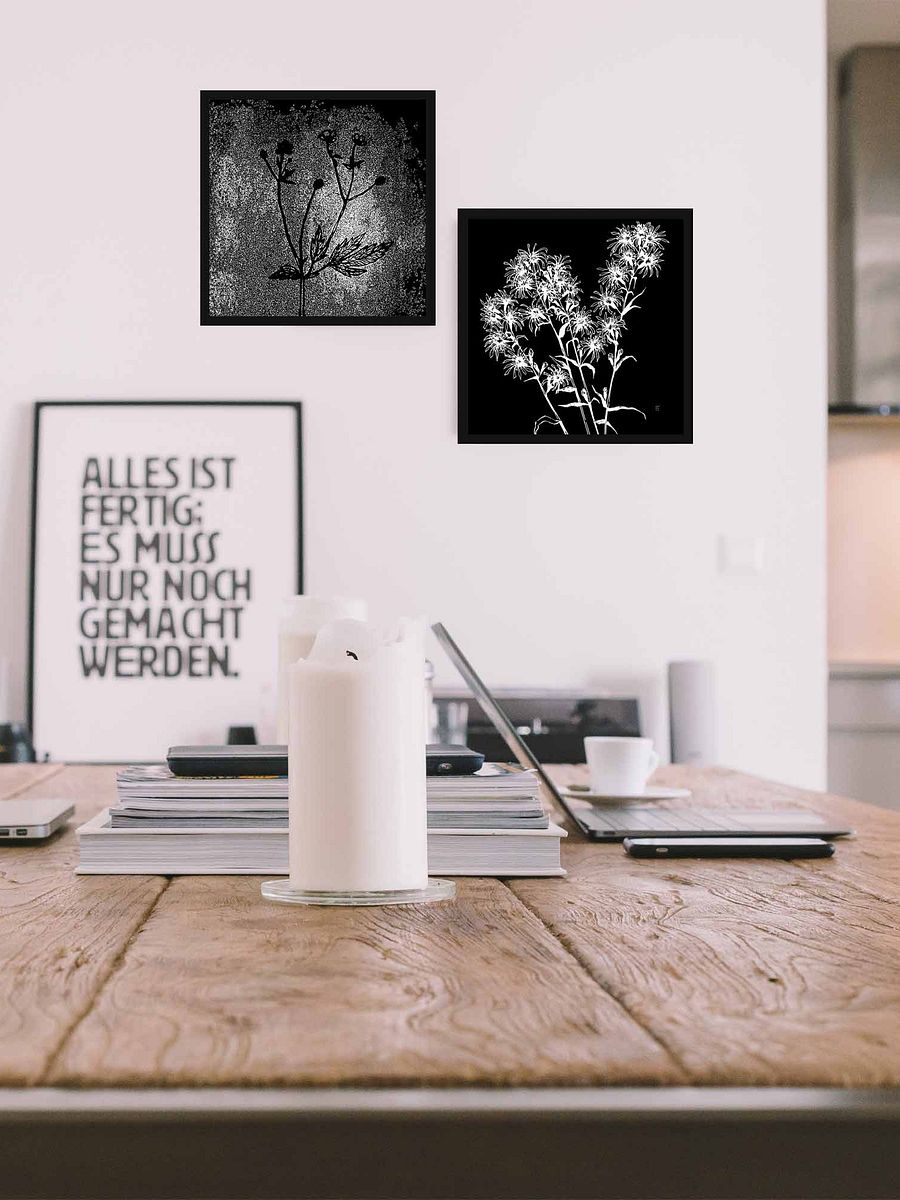 Visionary Canvas Collection - Wild Flowers Dark Stylish product image (6)
