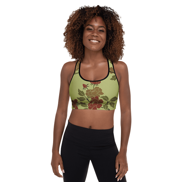 Japanese Floral. Sports Bra product image (1)