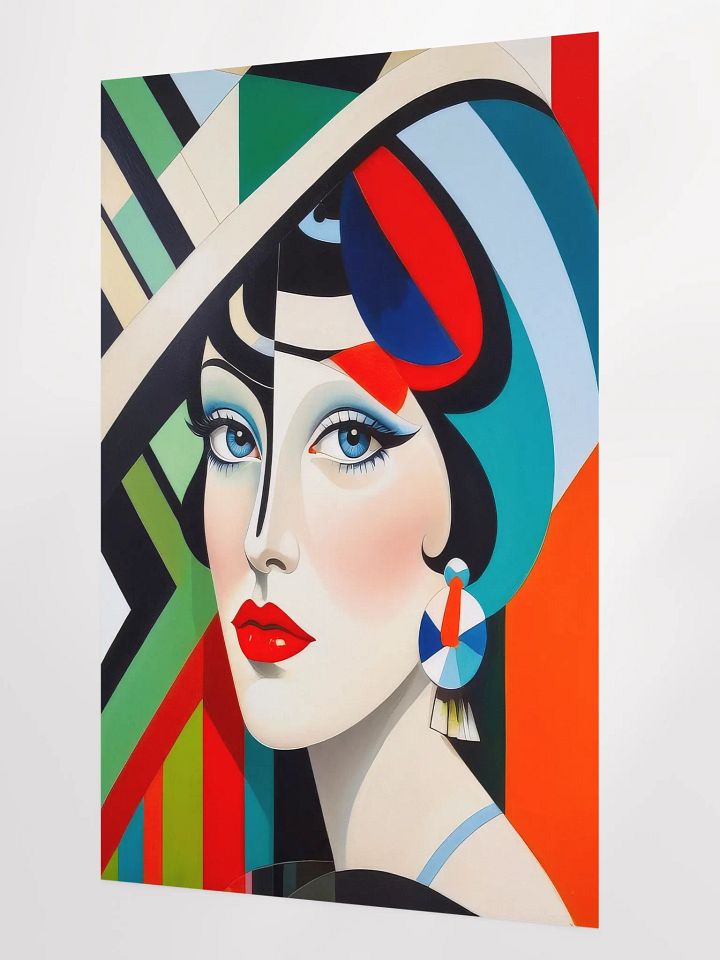 Vibrant Suzy - Flapper Girl Poster - Large 24x36 Inches product image (2)