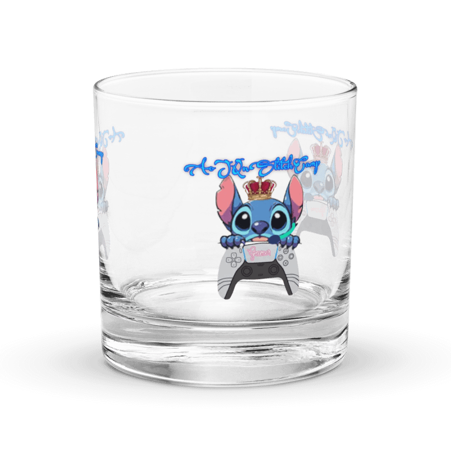 Royal Gamer Rocks Glass product image (1)