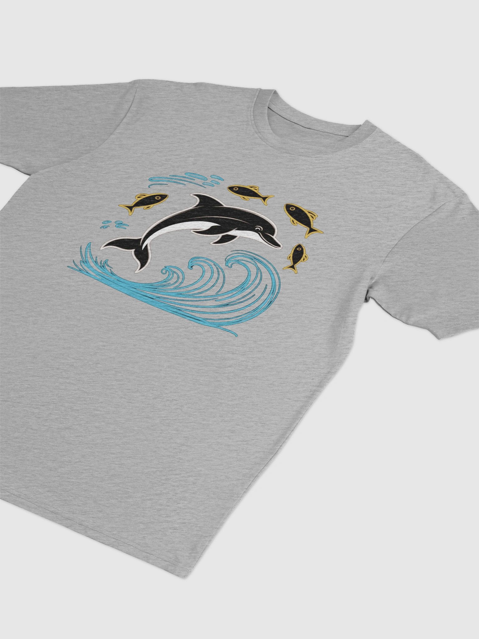 Jumping Dolphin Waves Men's Tee product image (17)