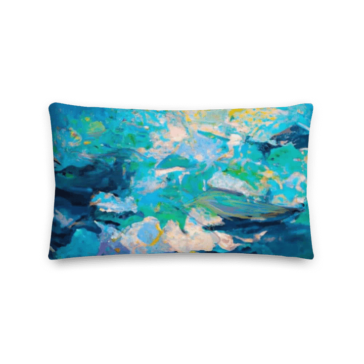 Aqua Fusion All-Over Pillow product image (5)