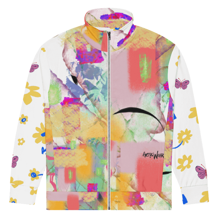 AbstractWear 'Pretty Puzzle' Recycled Track Jacket product image (1)