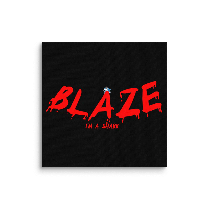 Blaze I am shark canvas product image (2)