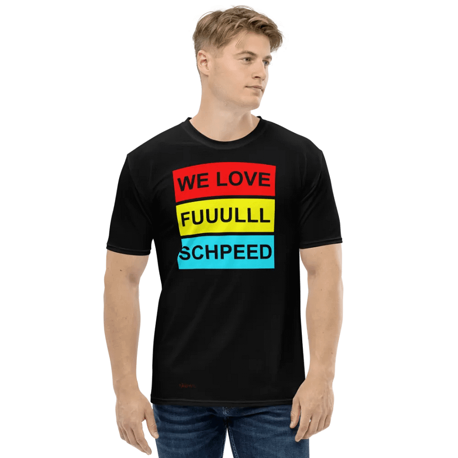 WE LOVE FULLSCHPEED Crew Neck T-Shirt product image (1)