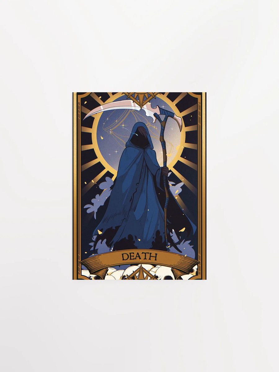 Death tarot poster product image (1)